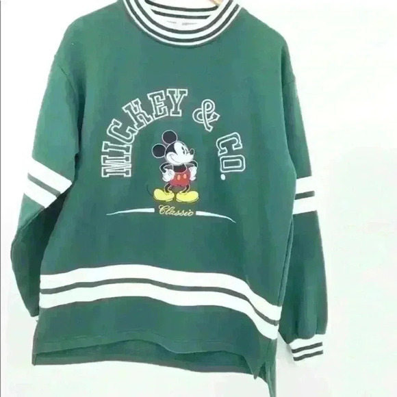 Vintage Tops - Disney Vintage Classic Mickey Mouse Sweatshirt Size Medium